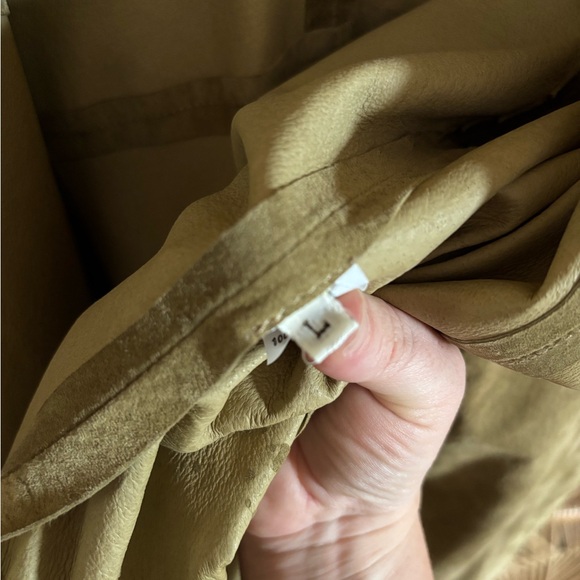 Suede Button-Up Jacket - Picture 6 of 6